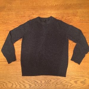 JCrew Lambswool Sweater Small Indigo Like New
